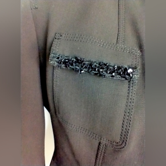 ABS BLACK PANT SUIT - Picture 3 of 16